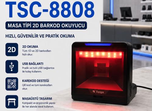 Masa Tipi Barkod Okuyucu / TAZGA Masa Tipi Barkod Okuyucu